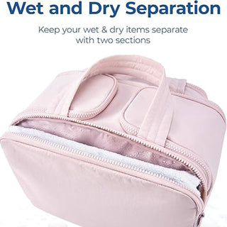 Sakerplus® Lightweight Travel Toiletry Bag Organizer