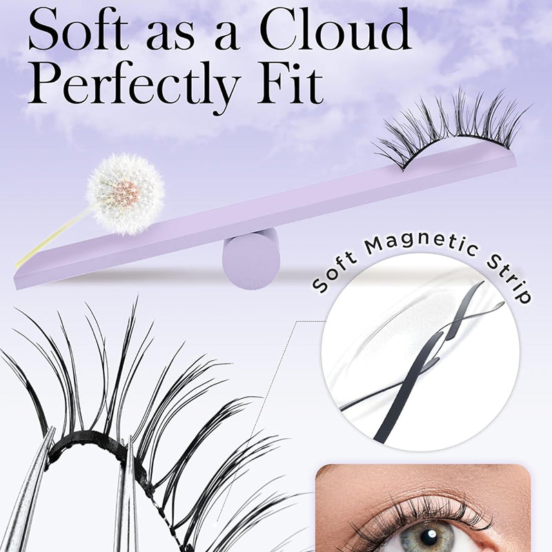Sakerplus® Portable Magnetic Eyelashes with Applicator