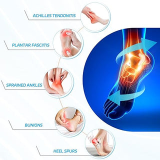 Sakerplus® Adjustable Compression Ankle Support Sleeves