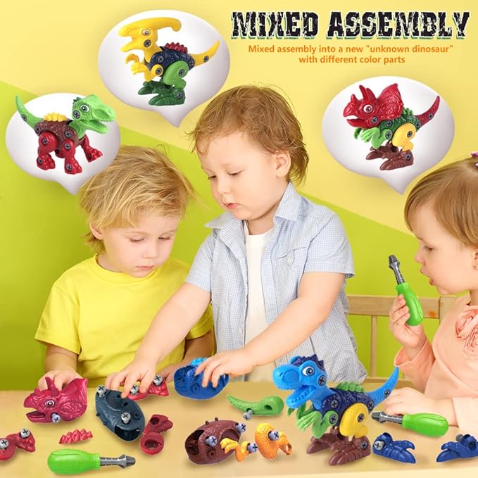 Sakerplus® Dinosaur Toys For Kids 4 Pack
