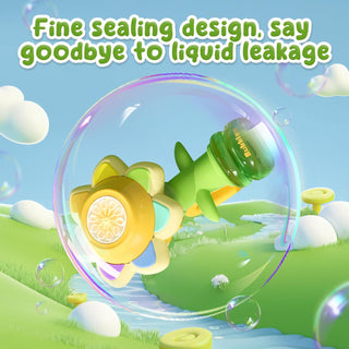Sakerplus® Seven Color Flower Bubble Machine