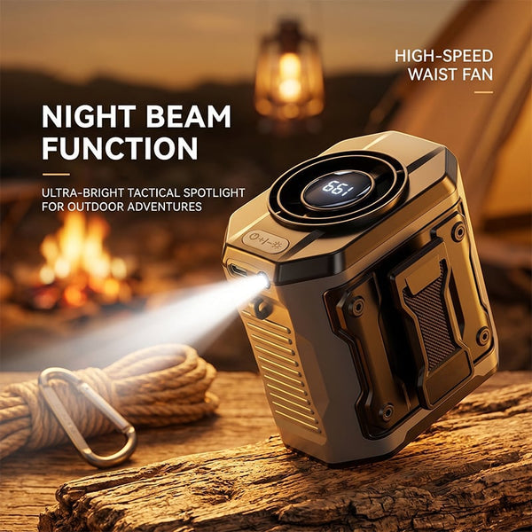 Sakerplus® USB Outdoor Waist Fan