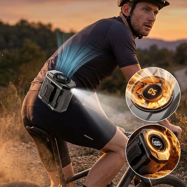 Sakerplus® USB Outdoor Waist Fan
