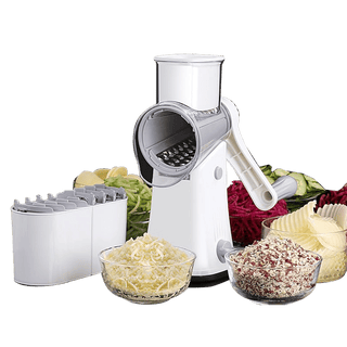 Sakerplus® 5 in 1 Rotary Cheese Grater Shredder