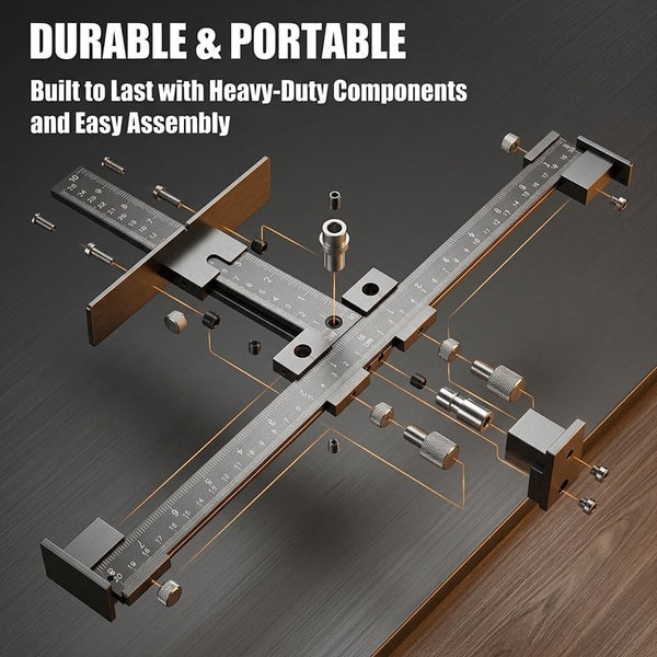 Sakerplus® Precision Cabinet Handle Installation Jig