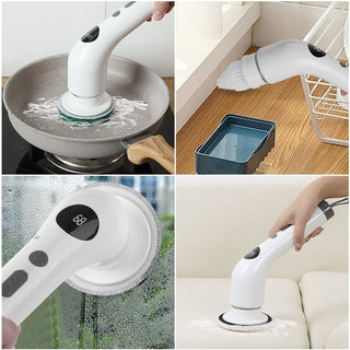 Sakerplus® Multifunctional Wireless Electric Scrub Brush