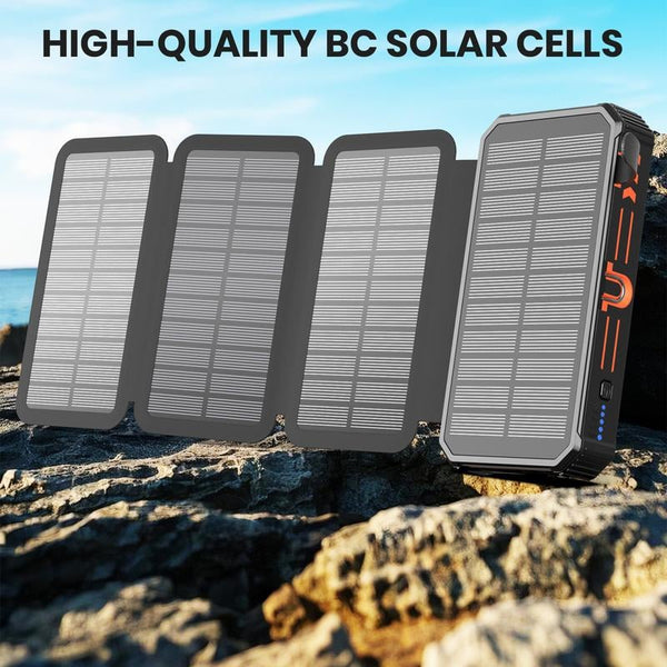 Sakerplus® Wireless Portable 30000 Solar Charger Power Bank