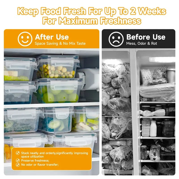 Sakerplus® Essential Food Storage Container Set