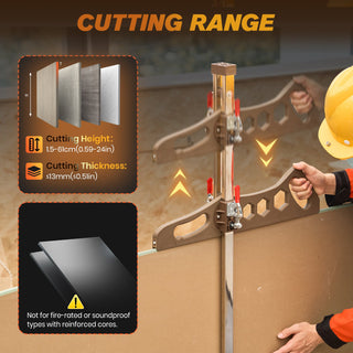 Sakerplus® Foldable Drywall Cutting Tool