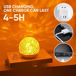 Sakerplus® Water Wave Dynamic Projection Atmosphere Lamp