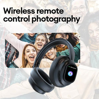 Sakerplus® Hybrid ANC Wireless Headphones with MP3