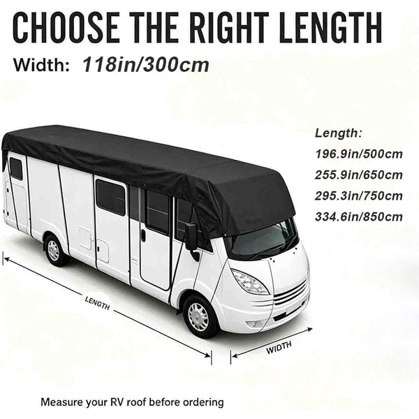 Sakerplus® RV And Motorhome Roof Protection Cover