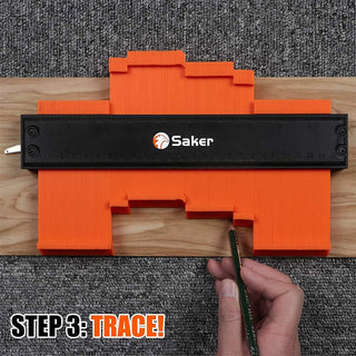 SAKER Contour Duplication Gauge With Lock