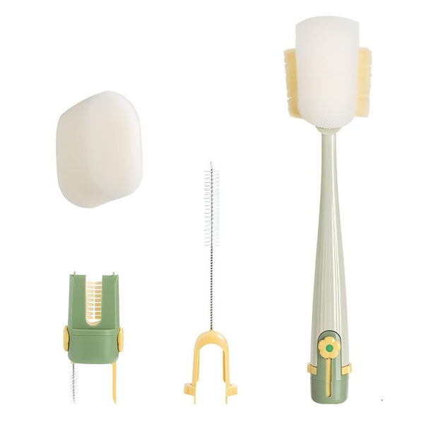Sakerplus® Multifunctional Bottle Cleaning Brush Set