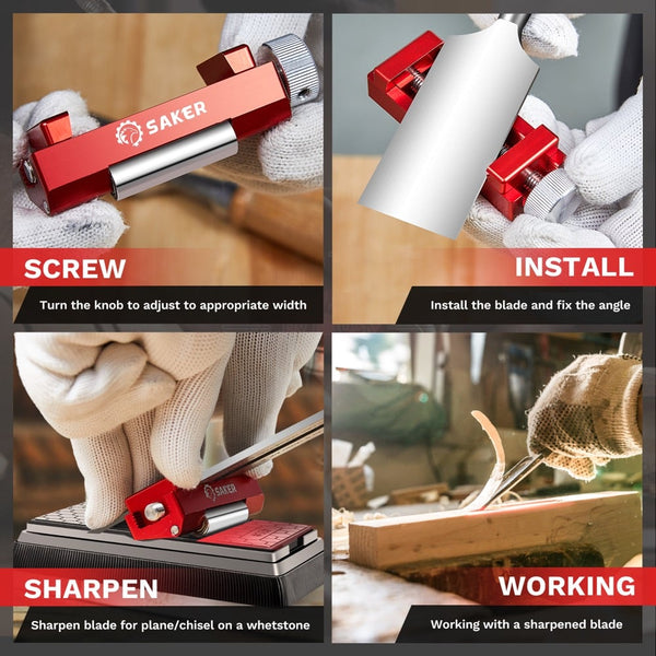 Sakerplus® Honing Guide Tool (Upgraded Version)