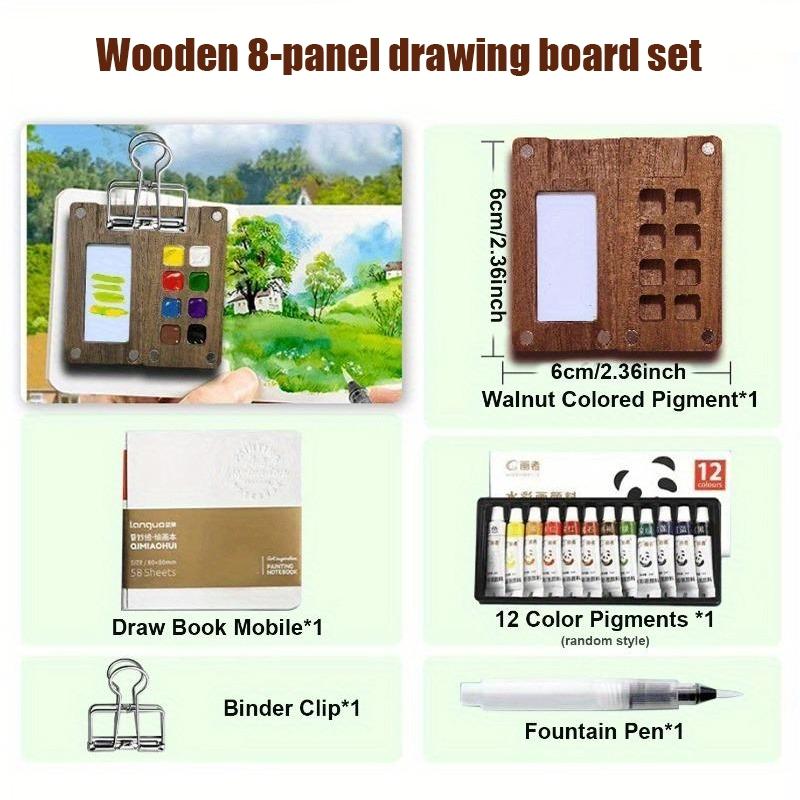 Sakerplus® Mini Pocket Watercolor Paint Set