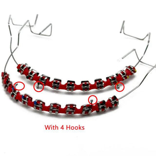 Sakerplus One-Step Fake Braces with Power Chain