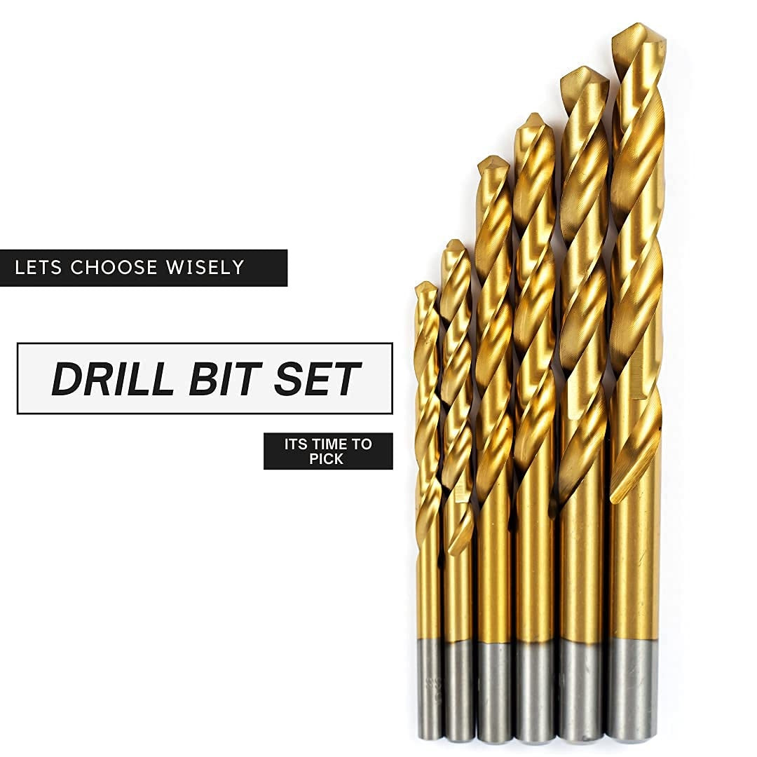 SAKER 99pcs High Speed Steel Drill Bit Set