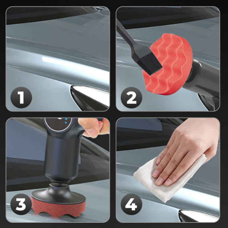 Sakerplus Rechargeable Cordless Car Buffer Polisher