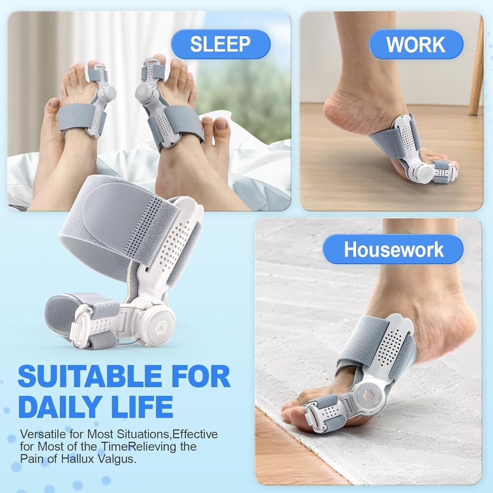 Sakerplus Adjustable Bunion Corrector Toe Straightener