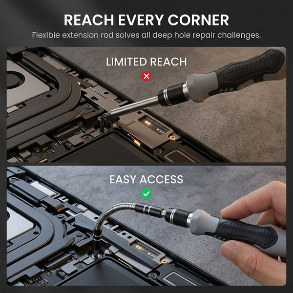 Sakerplus® 132-in-1 Micro Magnetic Screwdriver Set