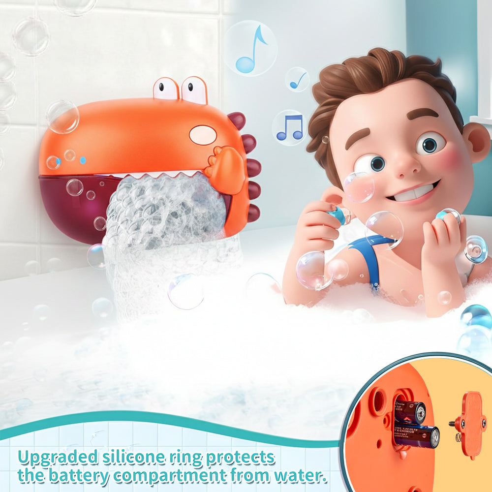 Sakerplus® Dinosaur Bath Bubble Machine Toy