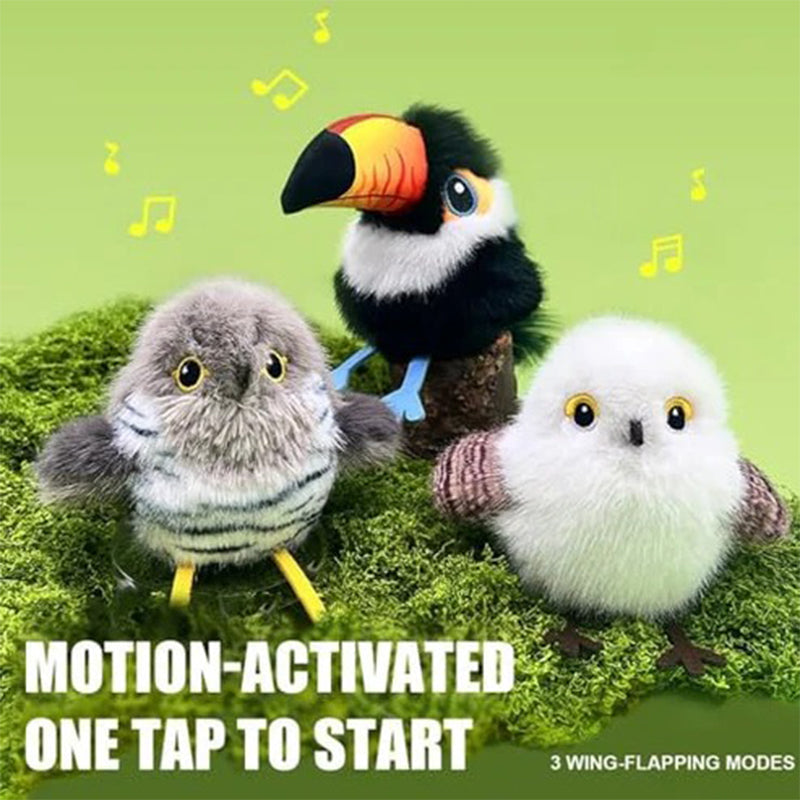 Sakerplus Motion Activated Flapping Bird Toy