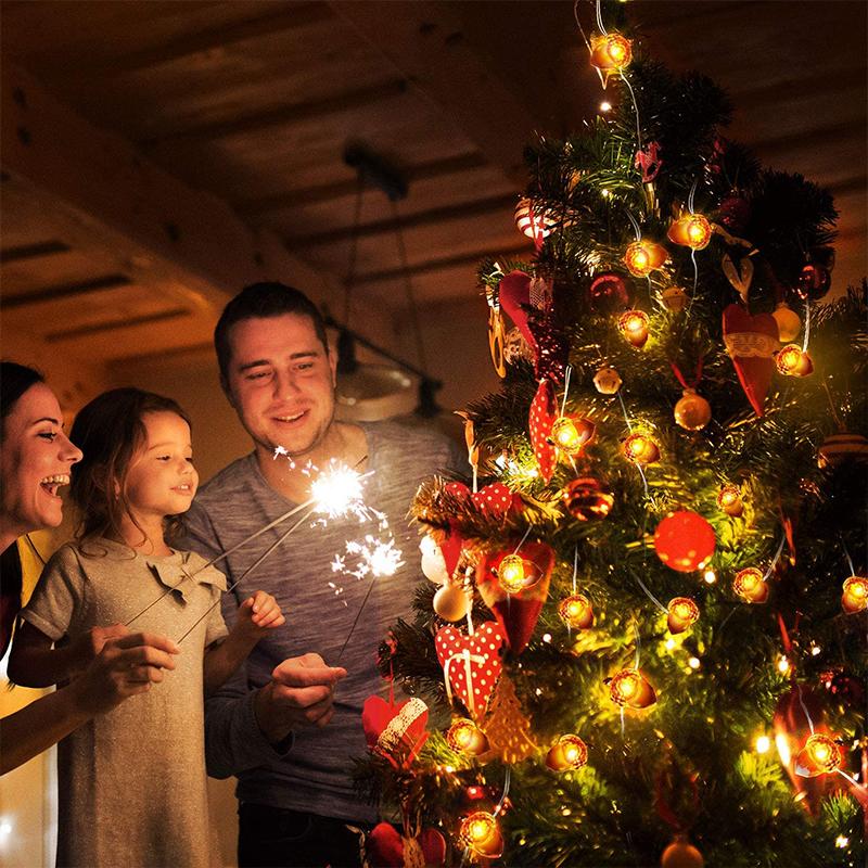 LED Acorn String Lights