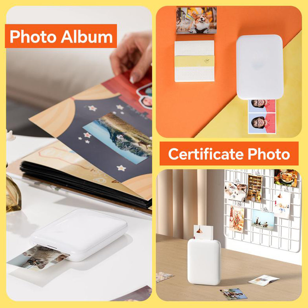 Sakerplus® Portable Wireless Mini Photo Printer