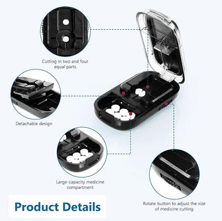 Sakerplus Multi Pill Cutter with Precision Guide