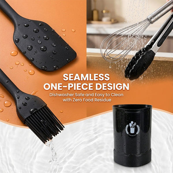 Sakerplus® Silicone Kitchen Utensil Set