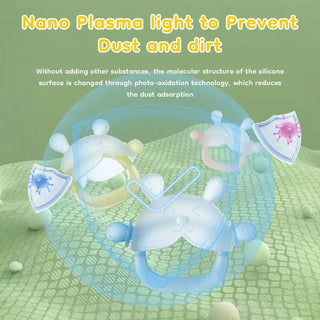 Sakerplus® Teething Mittens for Safe Baby Exploration