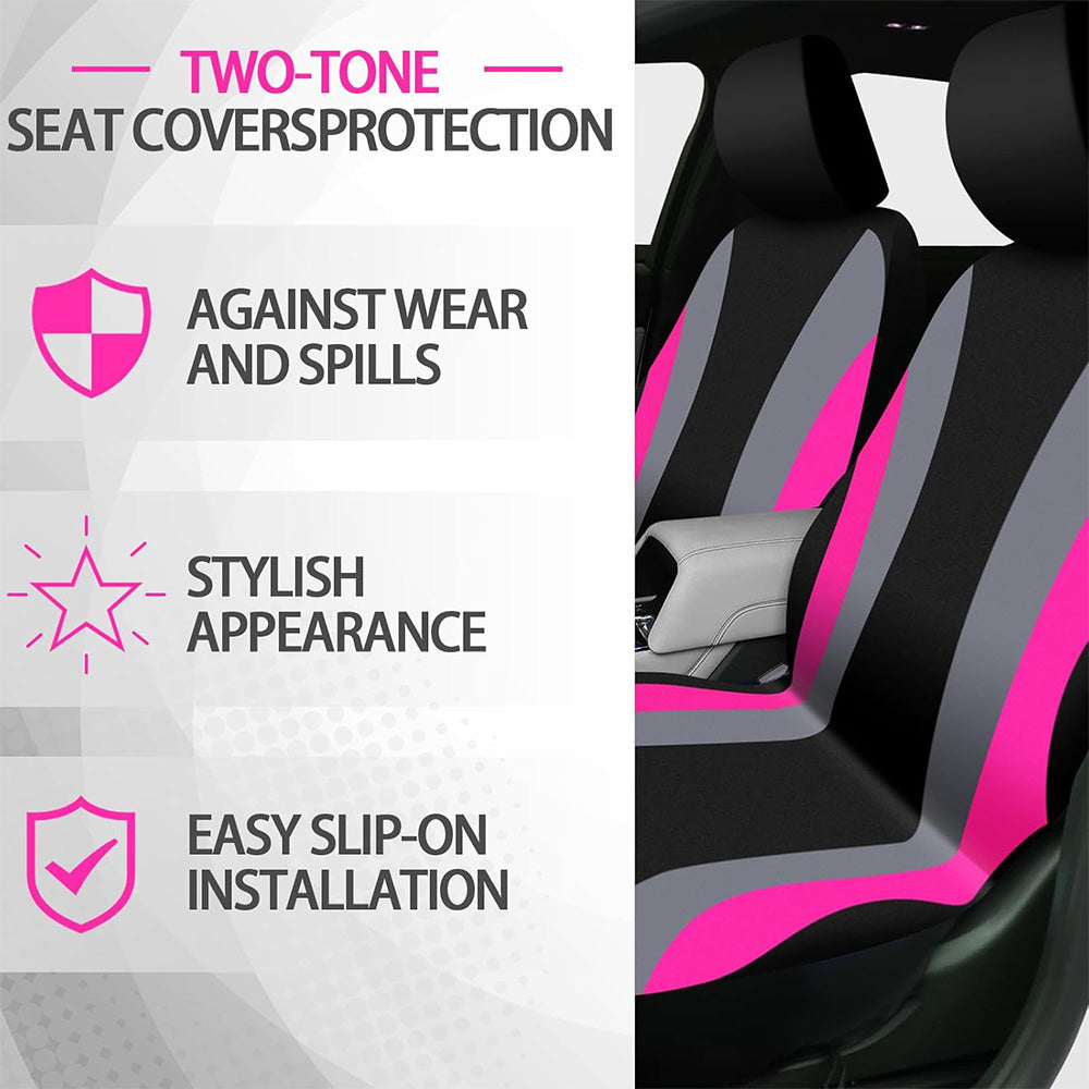 Sakerplus® Fluffy Car Seat Cover Full Set