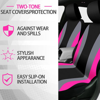 Sakerplus® Fluffy Car Seat Cover Full Set