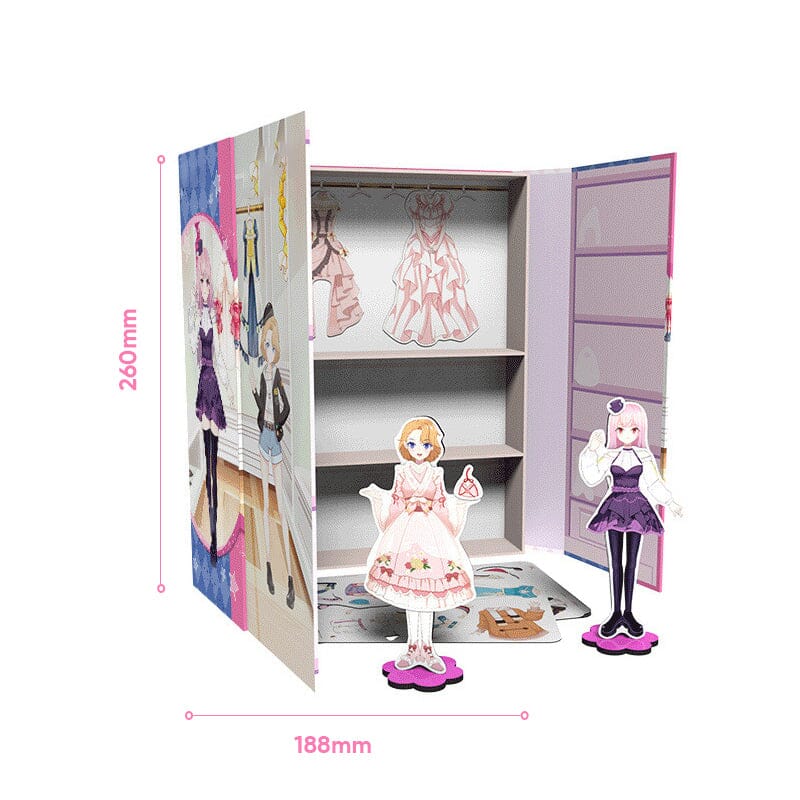 Sank Magnetic Princess Dress Up Paper Doll
