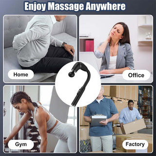 Sakerplus Curved Head Massage Gun