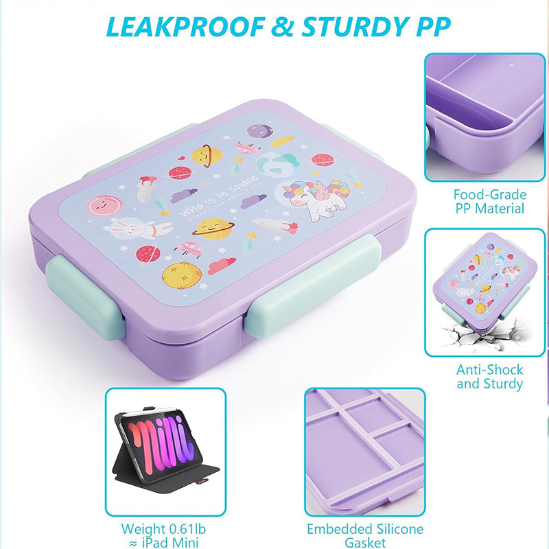 Sakerplus Leakproof Kids Lunch Container