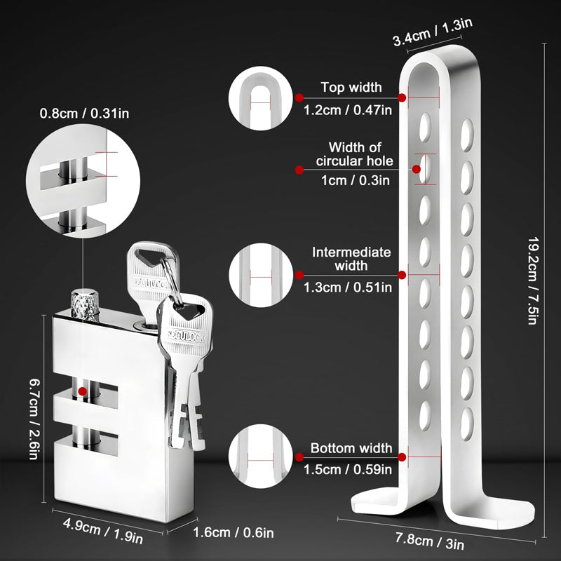 Sakerplus Car Brake Clutch Security Lock Tool
