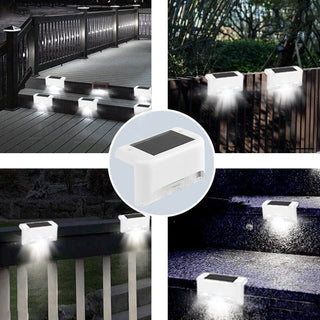 Saker Solar Deck Lights Outdoor 4 Pack