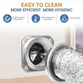 Sakerplus® Magnetic Dryer Vent Connector Kit
