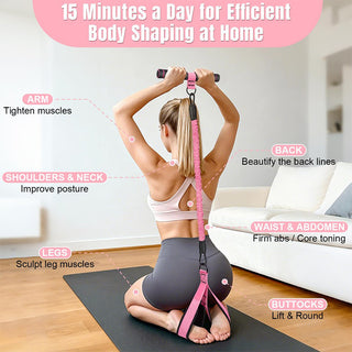 Sakerplus® Multifunction Pedal Resistance Band Trainer