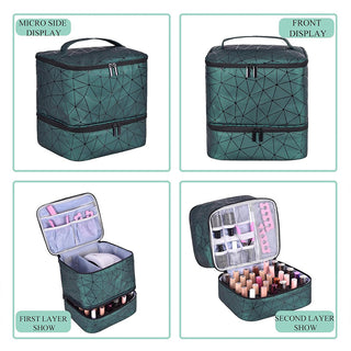 Sakerplus® Portable Nail Polish Organizer Case