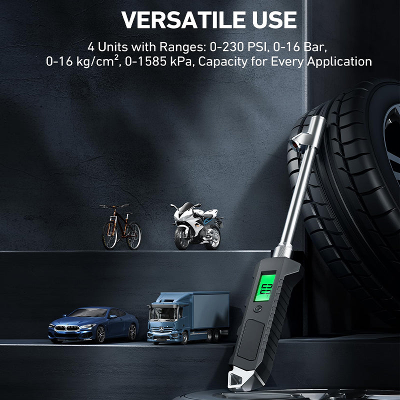Sakerplus Heavy Duty Digital Tire Gauge