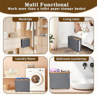 Sakerplus® Toilet Paper Storage Basket