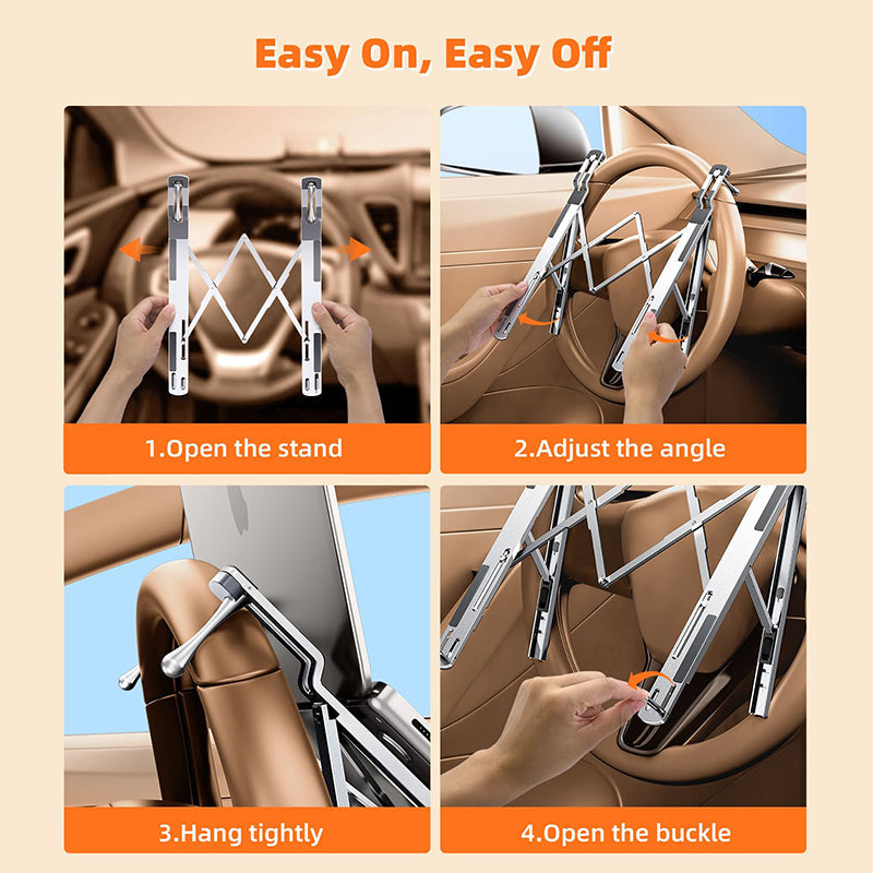 Sakerplus® Steering Wheel Tray Car Desk