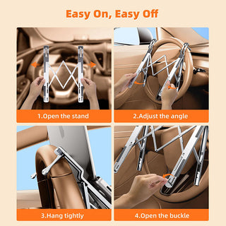 Sakerplus® Steering Wheel Tray Car Desk