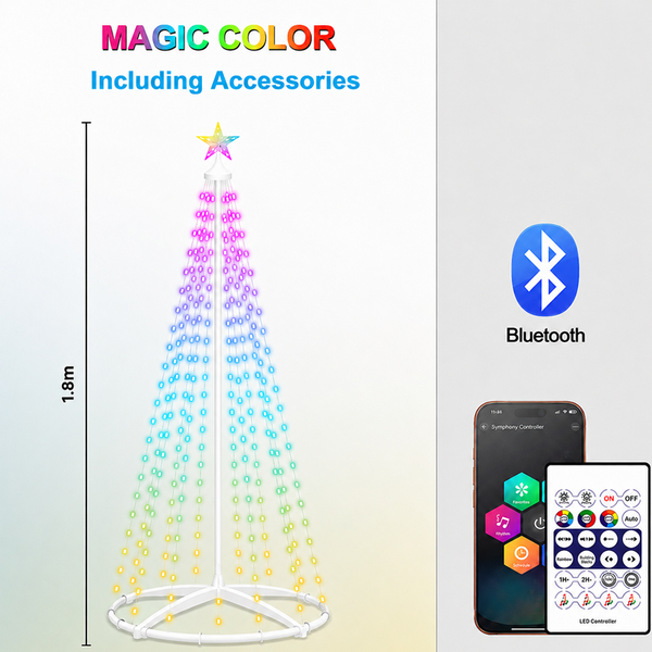 Sakerplus® RGB DIY Christmas Tree Light