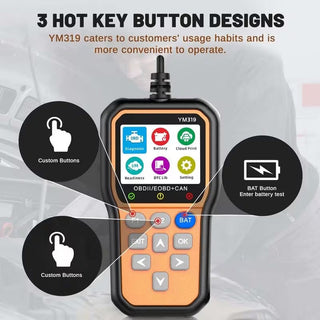 Sakerplus® Professional OBD Scanner Car Diagnostic Tool