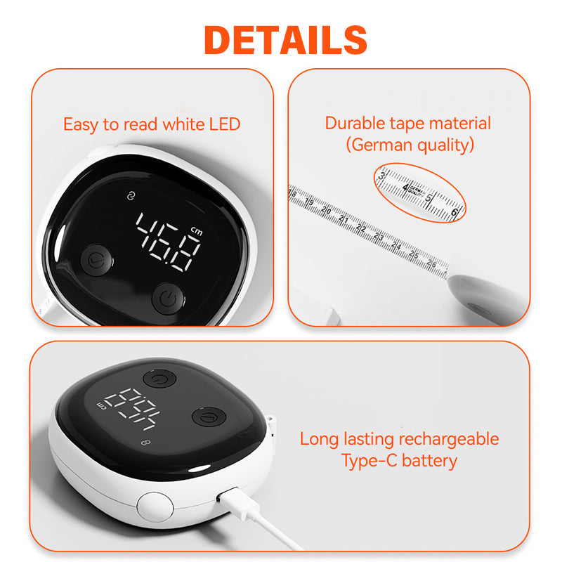 Sakerplus Bluetooth Smart Body Tape Measure