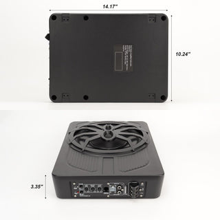 Sakerplus® Slim Powered Car Subwoofer Audio Speaker